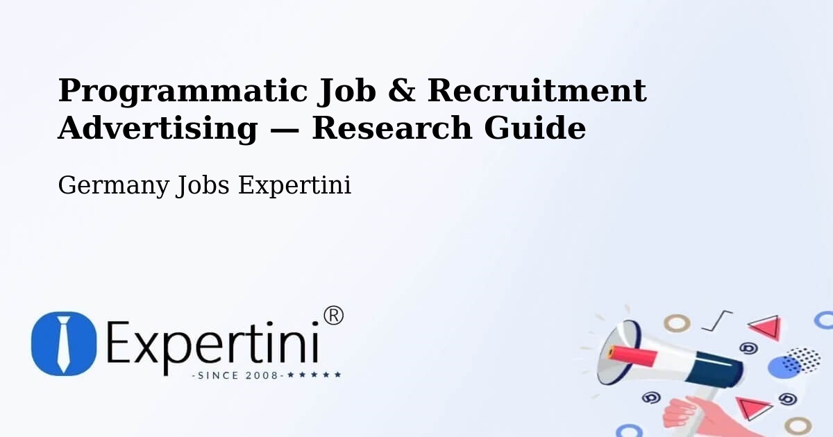 Programmatic Job & Recruitment Advertising — Research Guide – Longkamp